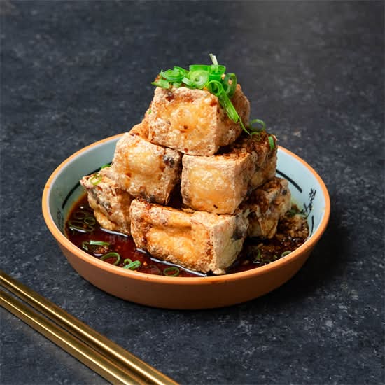 Fried Tofu with Special Sauce 秘制豆腐